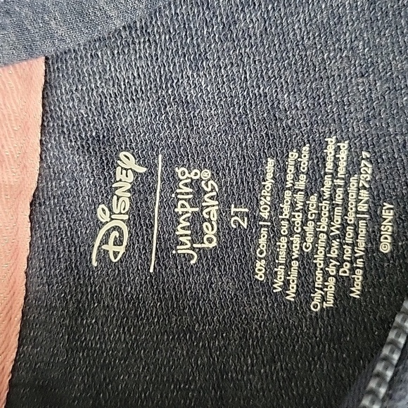 Disney Jumping Beans Toddler Girl's Full-Zip Hoodie - Picture 6 of 12